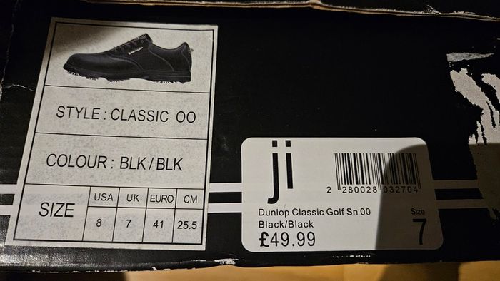 Golf shoes Dunlop new in box