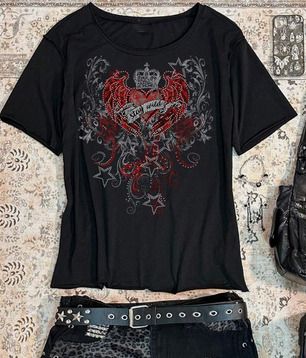 Goth Style Blood Moon Rising Top size 18 + other amazing tops & bottoms available