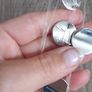 Beautiful  3 layer necklace silver metal zinc alloys Image 10