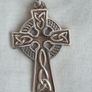 silver chain and  Celtic cross Image 3