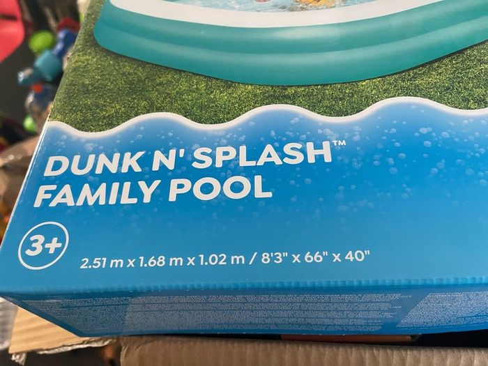 Bestway Family Pool 251 x 168 x 102 cm