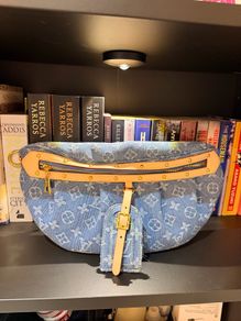 Denim bum bag