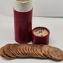 Great Britain 1966 Beautiful Uncirculated Lustrous Penny Roll Tube of 50 Coins Image 2