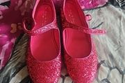 Hot Pink next occasion shoes girls size 2