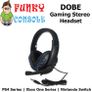 DOBE Wired Stereo Headphone Gaming Headset Mic PS4 Xbox One Nintendo Switch Image 6