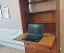 Mid Century Drinks Cabinet/ Remote Working Space
