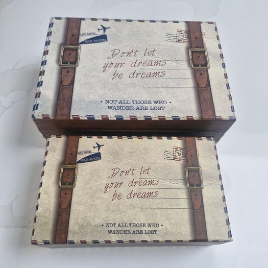 Travel Themed Boxes
