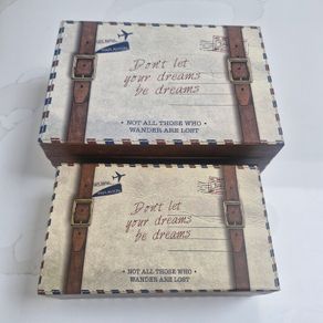 Travel Themed Boxes