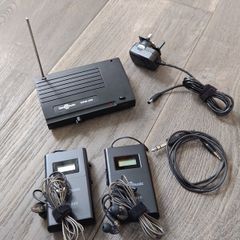 Gear4music WPM-200 Wireless In-Ear Monitor System (Dual Receivers)
