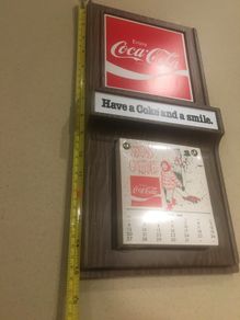 Coca Cola 1982 American Calendar RARE