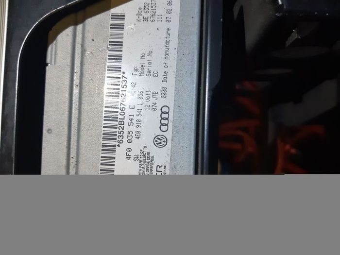 AUDI A6 C6 2004-2008 Radio Tuner Receiver 4F0035541E