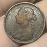 1888 Halfpenny Victoria Image 2