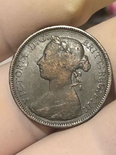 1888 Halfpenny Victoria