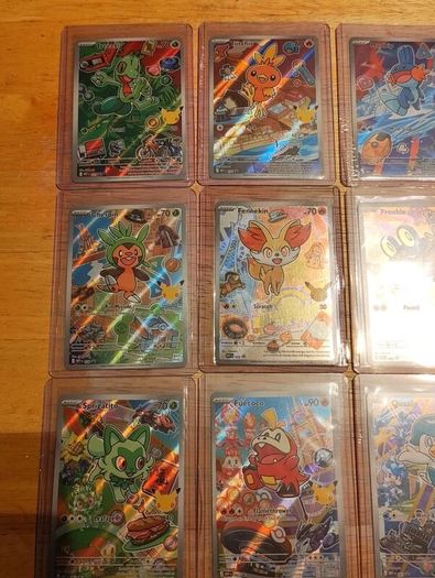 Pokemon Tcg First Partner Series 3 Complete Set Of 9