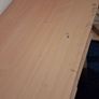 Large Natural Computer Desk without Keyboard Desk & Storage Shelves Image 3
