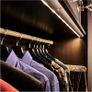 IKEA NORRFLY (now OVERSIDAN) LED wardrobe lighting strip with sensor, 96 cm for PAX wardrobes Image 6