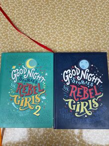 Good night stories for rebel girls 1 and 2.