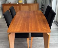 Bo Concept table and four chairs