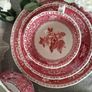 SPODE "Pink Camilla" Tea set for two Image 10