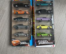 hot wheels 2 x fast and furious 5 packs