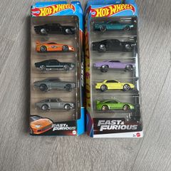 hot wheels 2 x fast and furious 5 packs