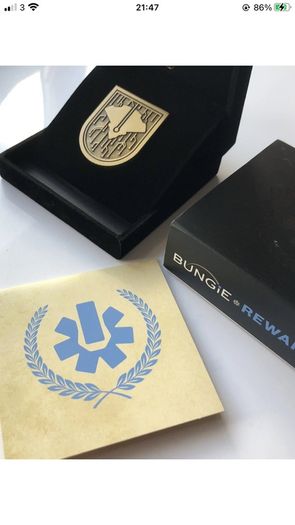 Destiny 2 - Undying seal pin. Rare and Retired