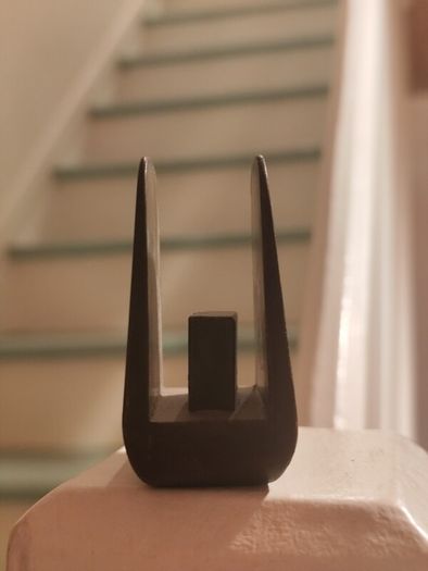 Vintage Japanese Wooden Letter Holder