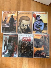 6 walking dead comics