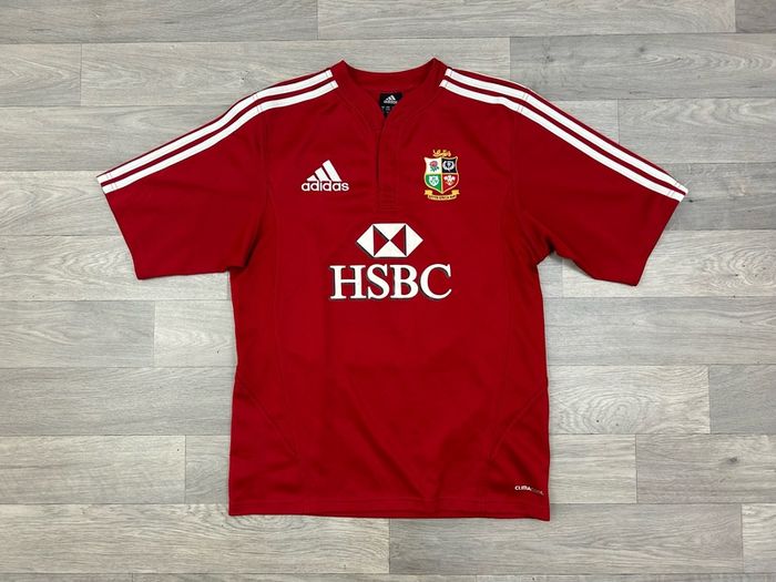 Vintage 2009 Adidas British & Irish Lions Rugby Jersey Shirt Mens Small