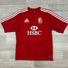 Vintage 2009 Adidas British & Irish Lions Rugby Jersey Shirt Mens Small