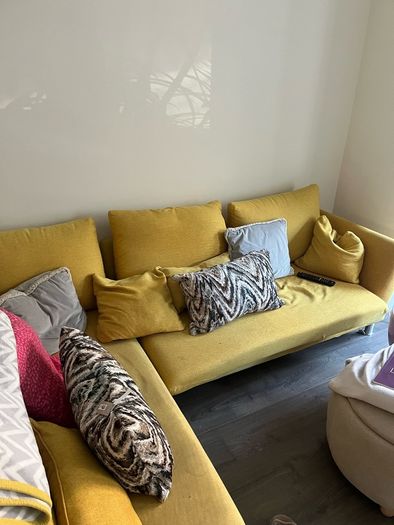 L-shaped sofa