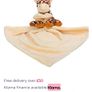 Suki Baby Comforter Bing Bing Giraffe Rattle Blankie Image 2
