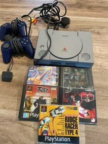 PS console and games 7502