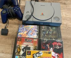PS console and games 7502