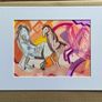 Original art Horse Art original Art Horse painting contemporary Irish Art abstract painting Image 2