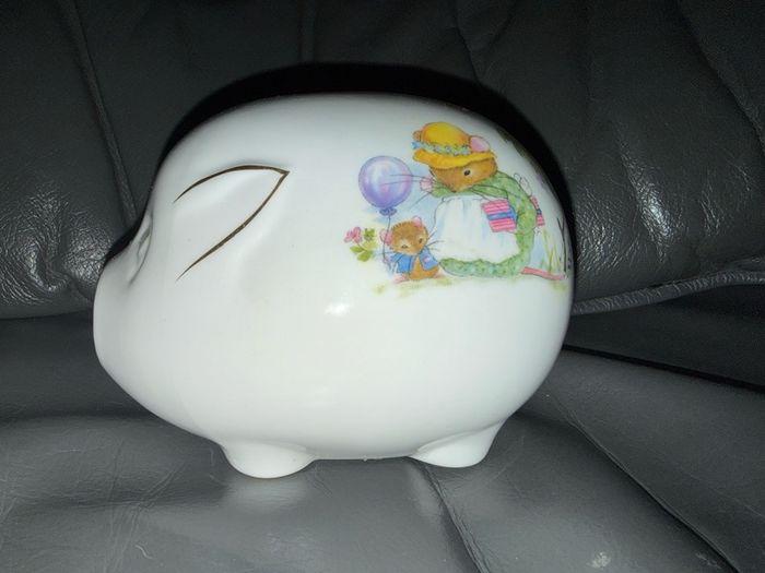 Royal Tara Irish fine bone china piggy bank