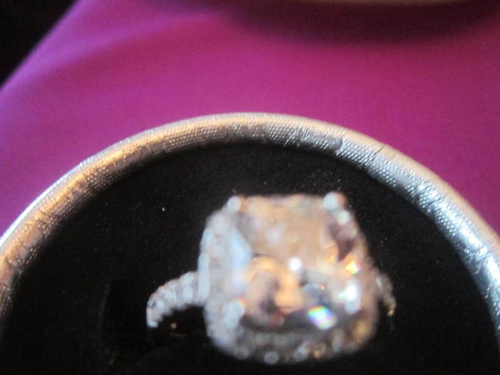 Sterling Silver Halo Style Ring