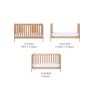 Cot with mattress Image 3
