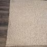 Large Shaggy Cream Rug Image 7