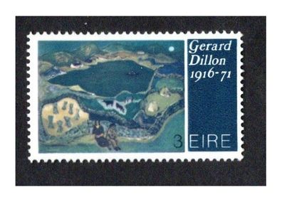 1972 Ireland Irish Art "Blake Late" Commemorative Stamp Mint Never Hinged (MNH)