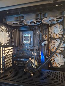 pc parts for a gaming build.