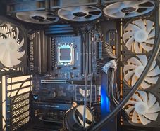 pc parts for a gaming build.