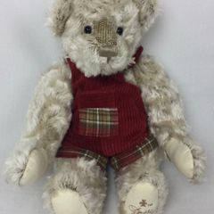 Lenore Dement Gund Bear Nicholas 86016 Jointed Simulated Mohair Suede Paw