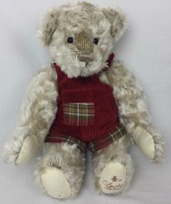 Lenore Dement Gund Bear Nicholas 86016 Jointed Simulated Mohair Suede Paw