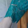 Monsoon teal lace mini dress (free postage) Image 4