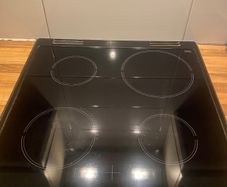 Double electric cooker and hob