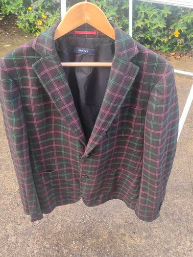 Gant Classic Weekend Check Wool Blazer