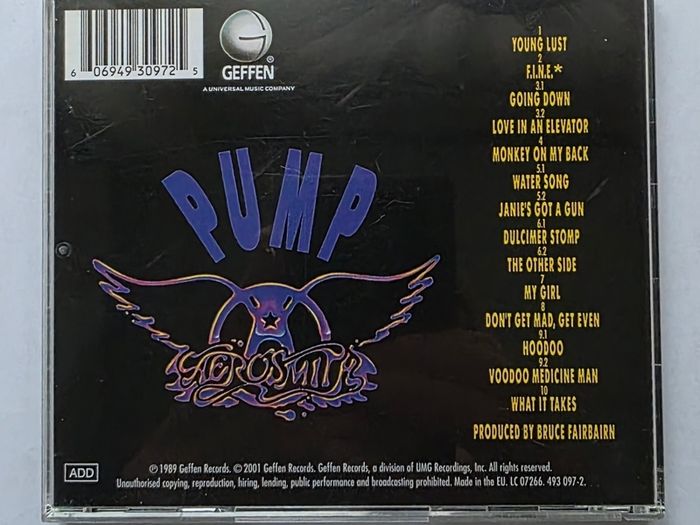 Aerosmith- Pump - CD