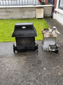Fireplace and Back Boiler