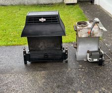 Fireplace and Back Boiler